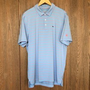 Vineyard Vines Men’s Blue Golf Shirt